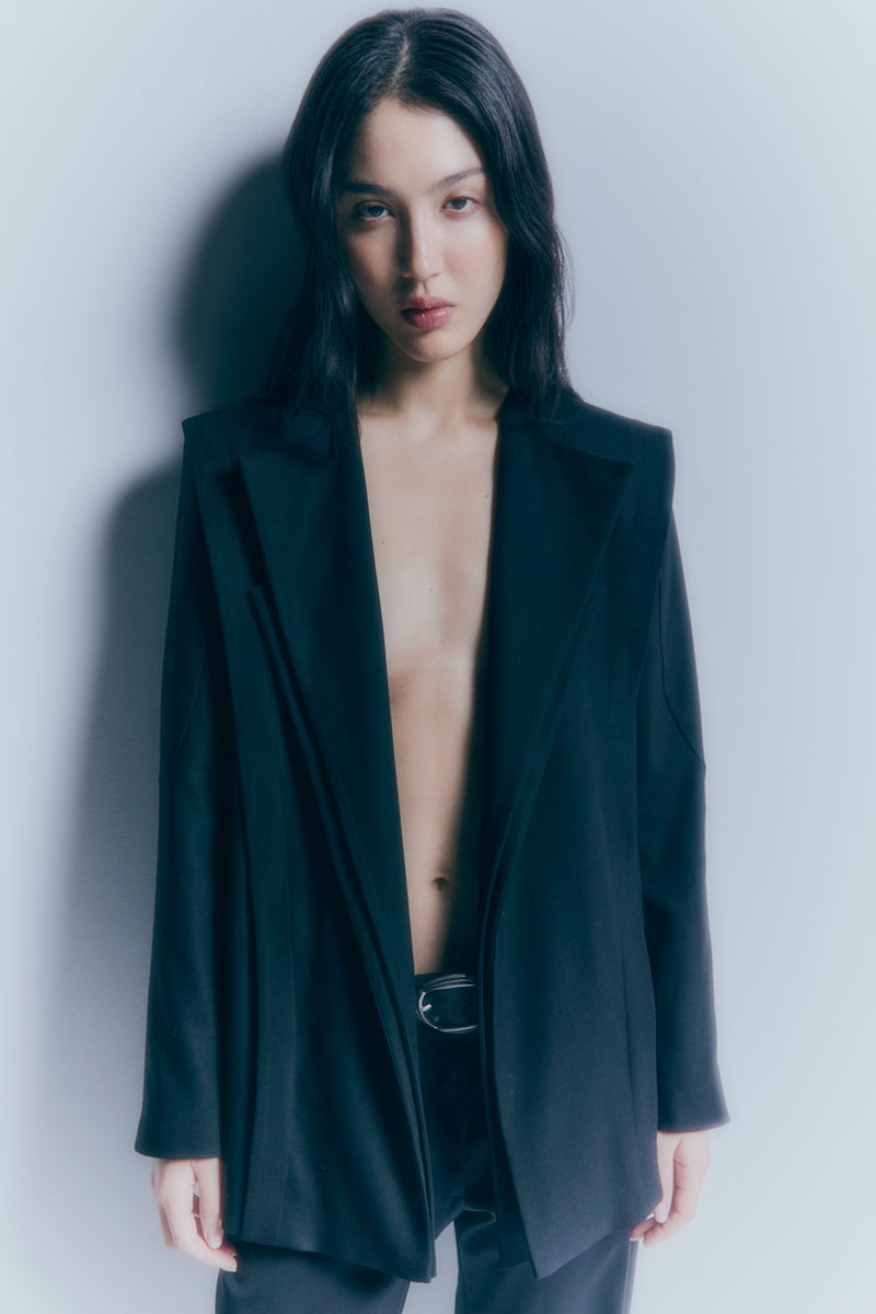 Onda Noir wool blazer