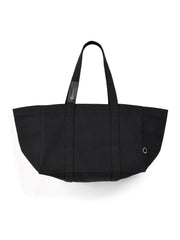 Grand Baguette cotton bag with hand-stamped leather logo