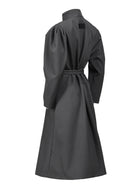 Warszawa Gris płaszcz z ciepłego, przeciwdeszczowego softshell'u