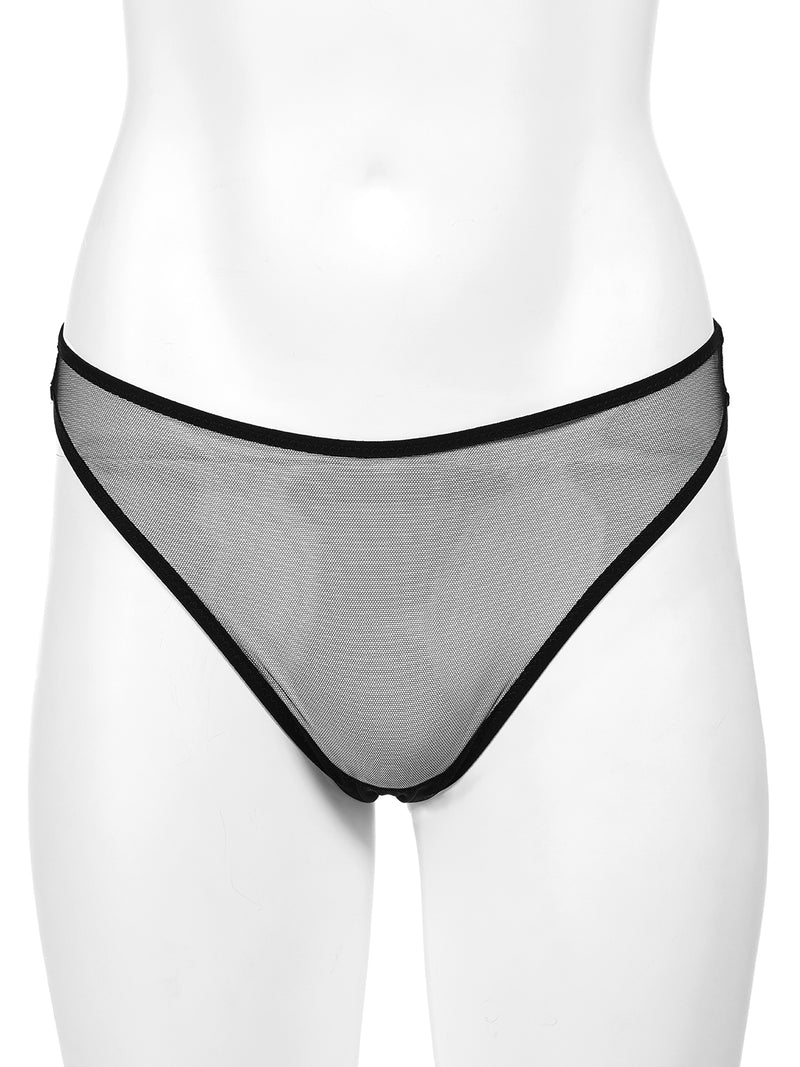 Desiderio Noir classic mesh briefs