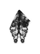 Aura Noir mantylka z francuskiej koronki