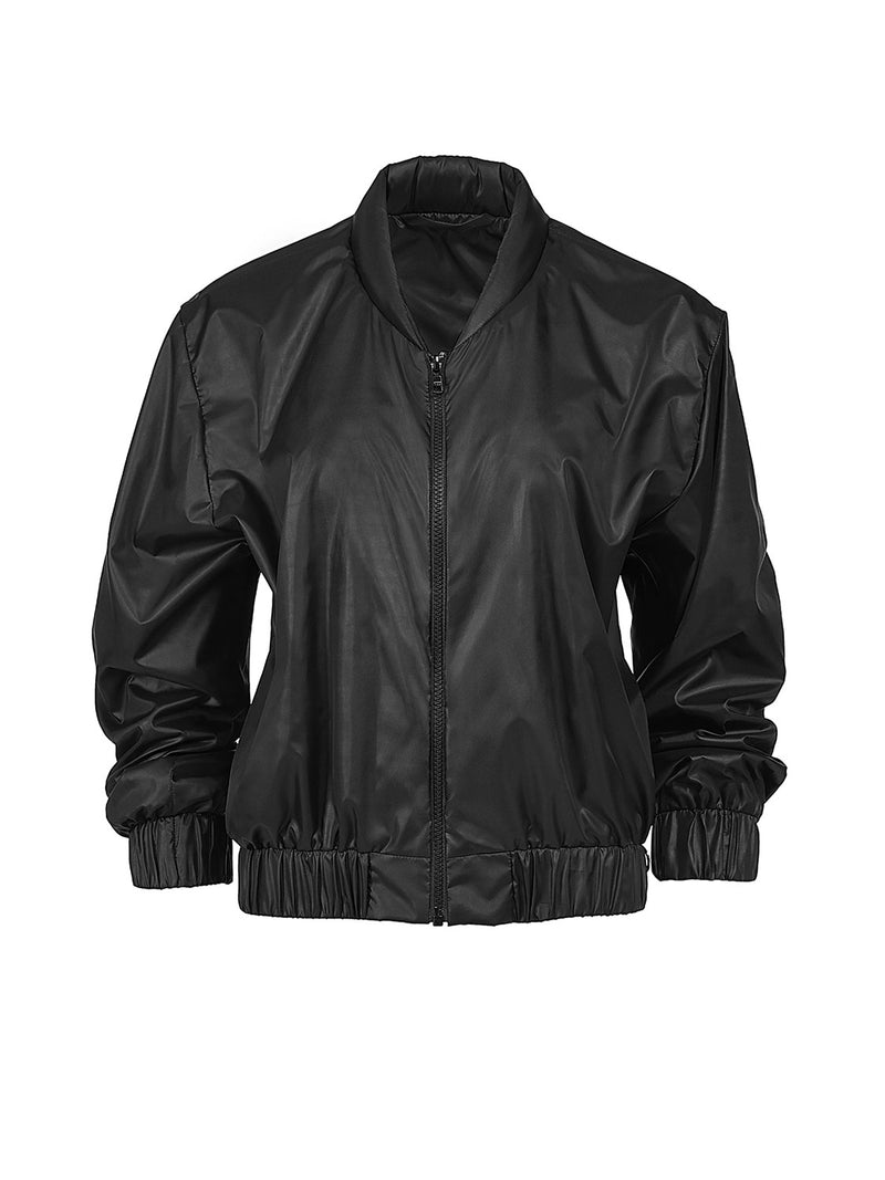 Orlando Notte technical fabric bomber jacket