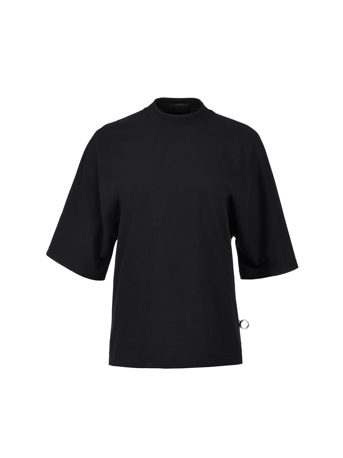 Rugiero Notte bawełniany T-shirt z kimonowym rękawem