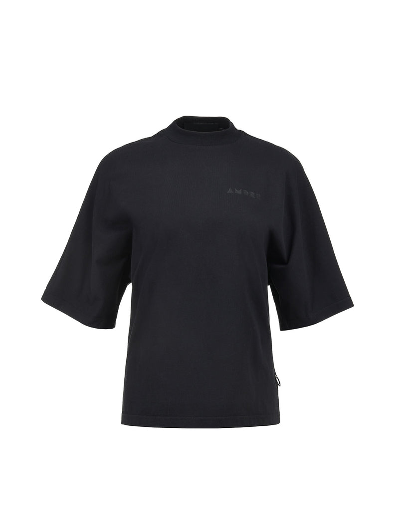 Mia Noir [Love Edition] cotton T-shirt with kimono sleeve