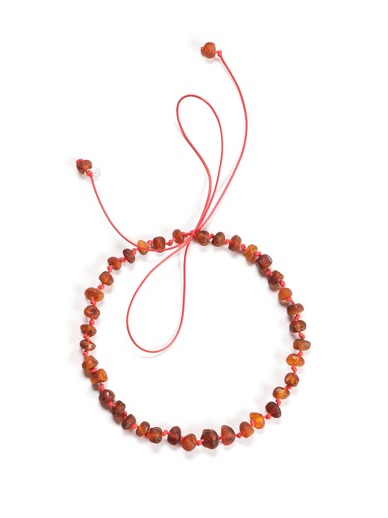 Amber Cognac handmade amber necklace