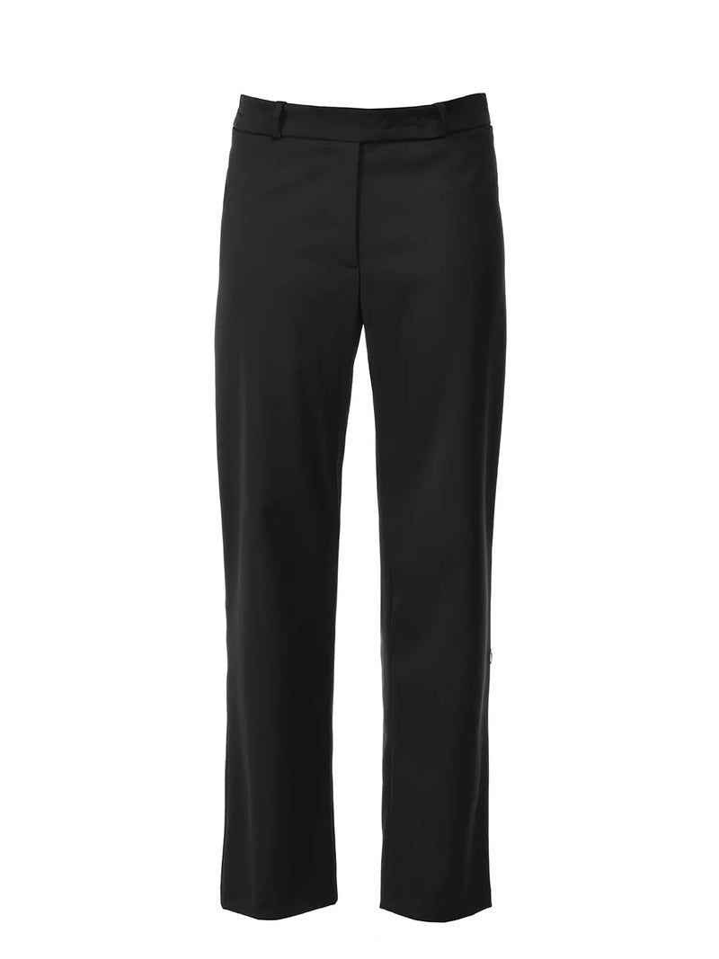 Oceano Noir classic straight leg trousers