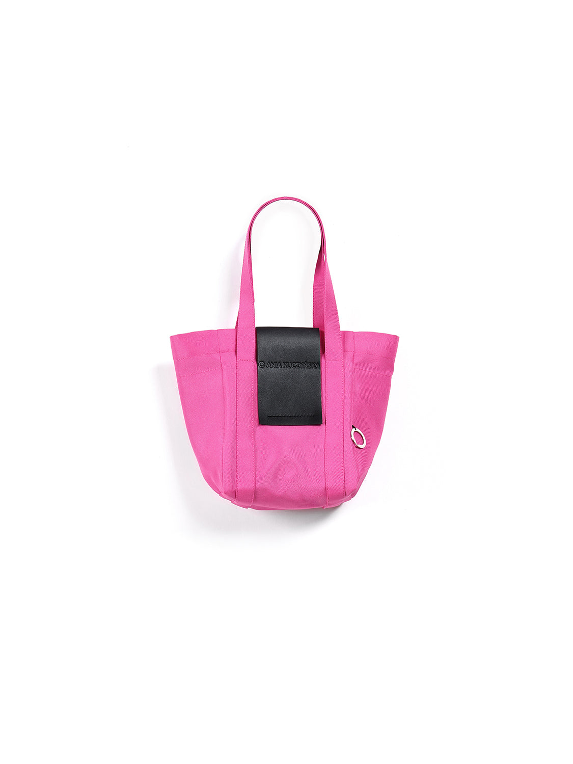 Kyoto Pink Moon bag with hand-embossed logo