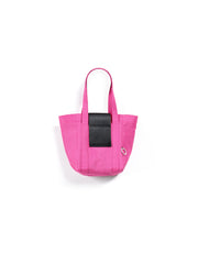 Kyoto Pink Moon bag with hand-embossed logo