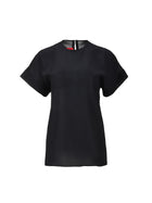 Serena Noir natural silk T-shirt