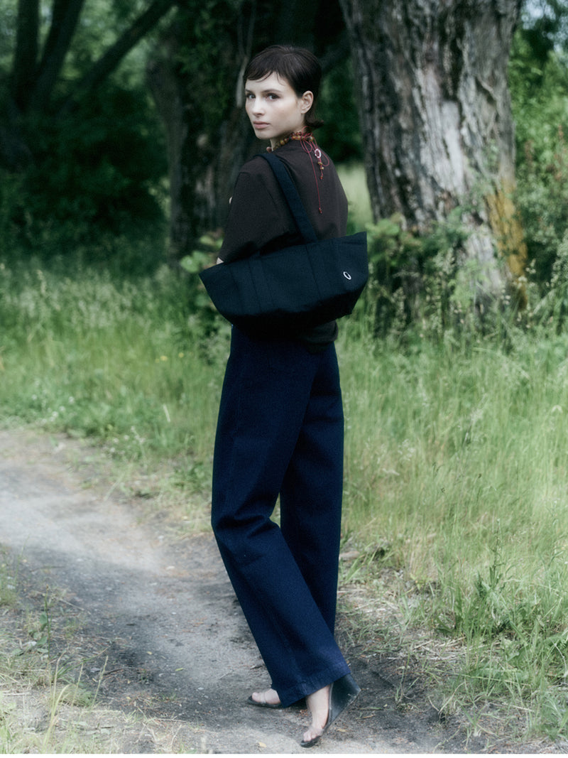 Universo straight leg denim trousers